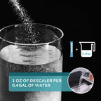 EUHOMY Ice Maker Cleaner - Organic Citric Acid, Safe and Odor Free, 4 Individual Packs, Powerful Cleansing