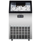 EUHOMY Excellent Storage Container Undercounter Commercial Ice Machine Includes 2 Bottles of Cleaner - Euhomy